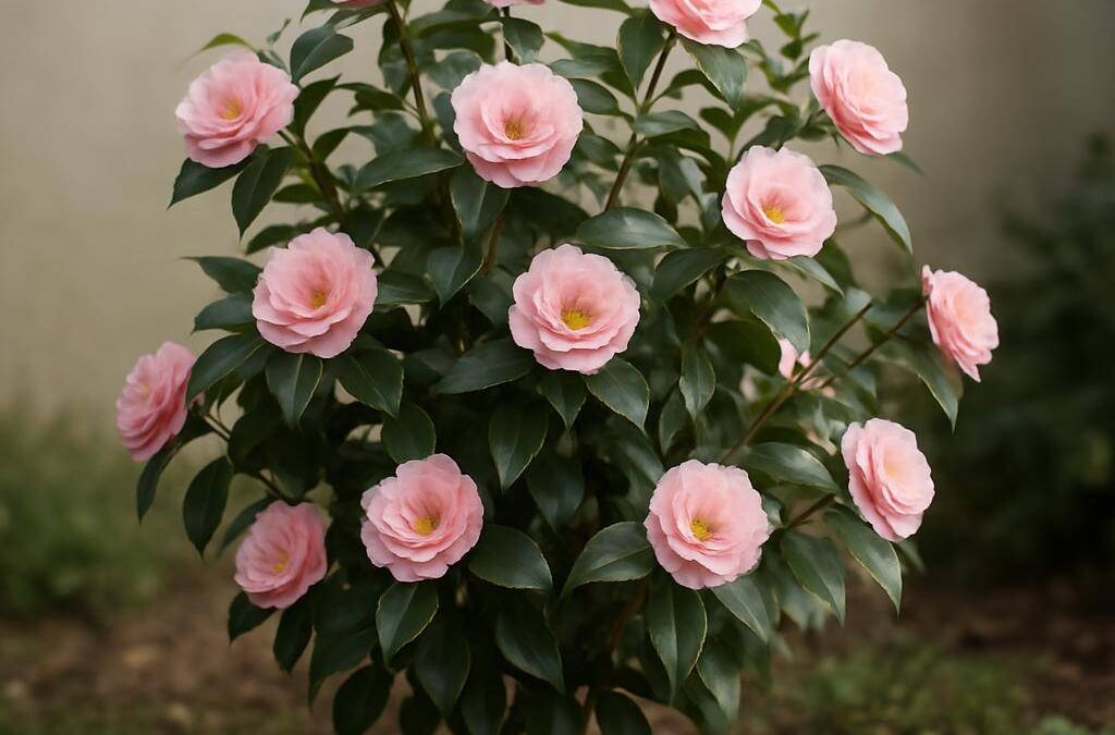 Kamelia i haven: vækst, pleje og sorter