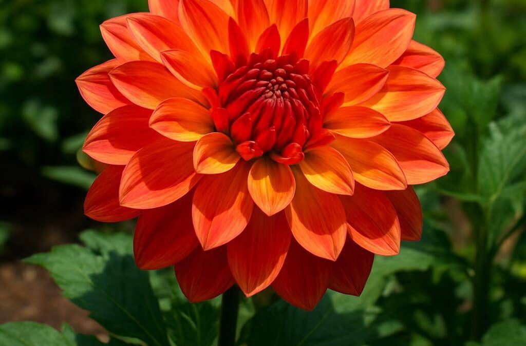 Georgine (dahlia): alt om blomsten, dyrkning og pleje