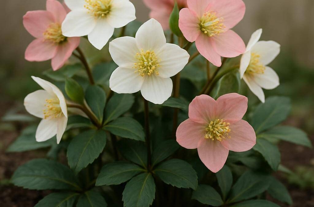 Julerose: Pasning, placering og vinterblomstring i haven