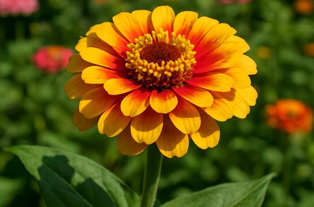 Zinnia: farverig sommerblomst til haven
