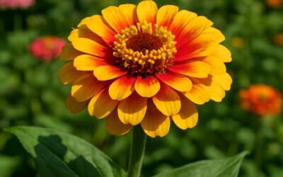 Zinnia: farverig sommerblomst til haven